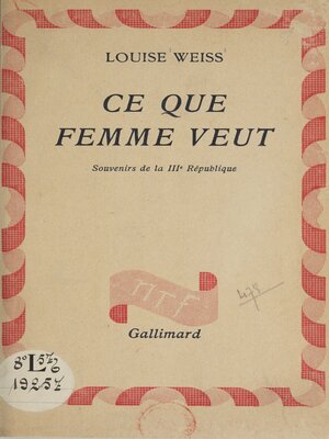 cover image of Ce que femme veut